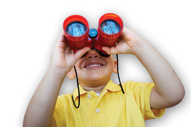 Binoculars Boy