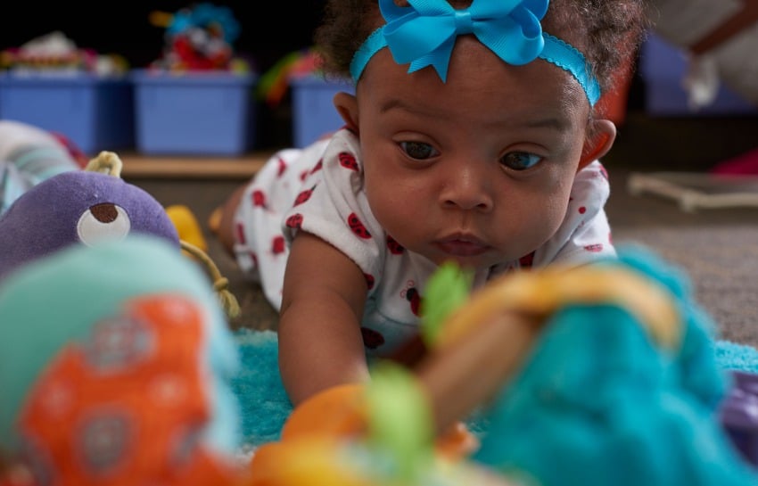 Tummy time' is important for your baby's overall motor development