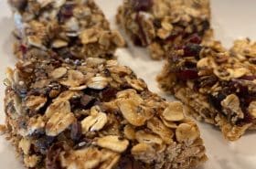 healthy homemade granola bars