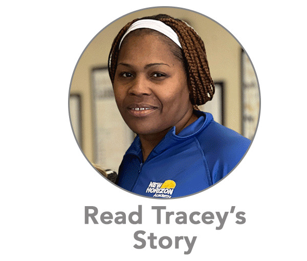 Read Tracey Douthard's story