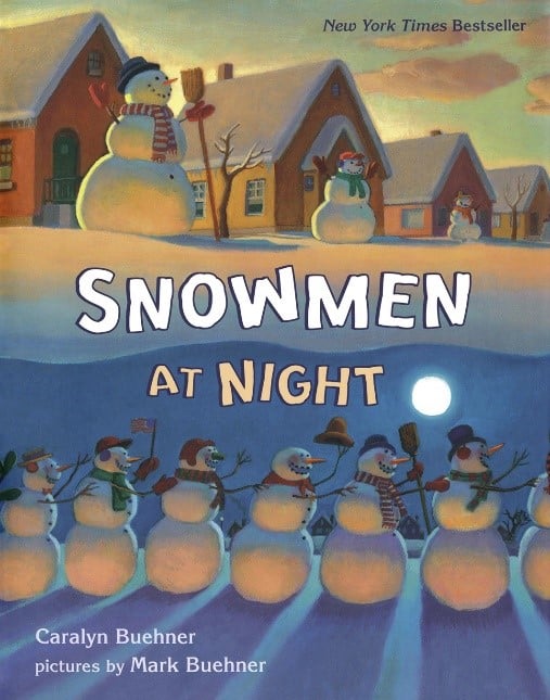 Snowmen at Night by Caralyn Buehner