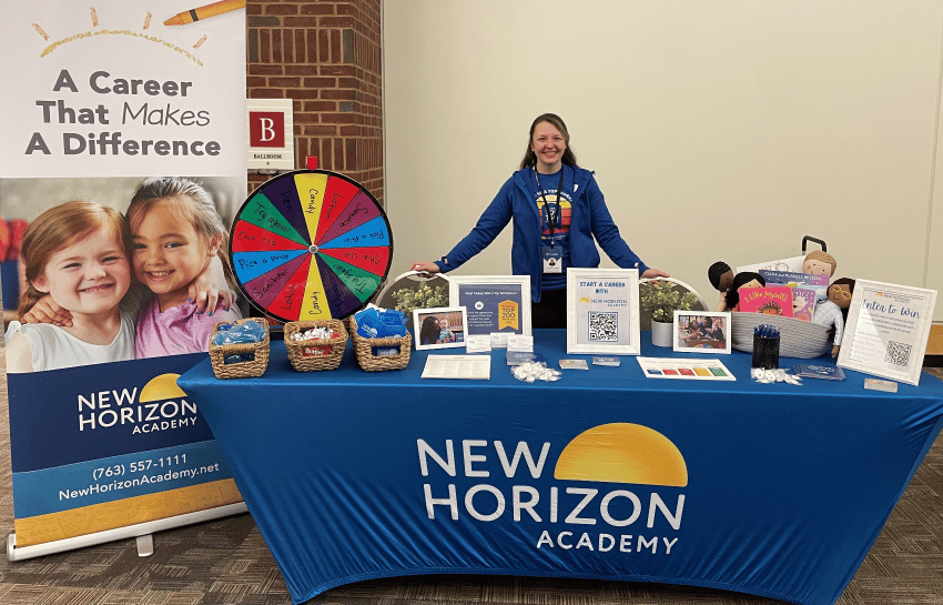 New Horizon Academy career both at MnAEYC 2023 conference