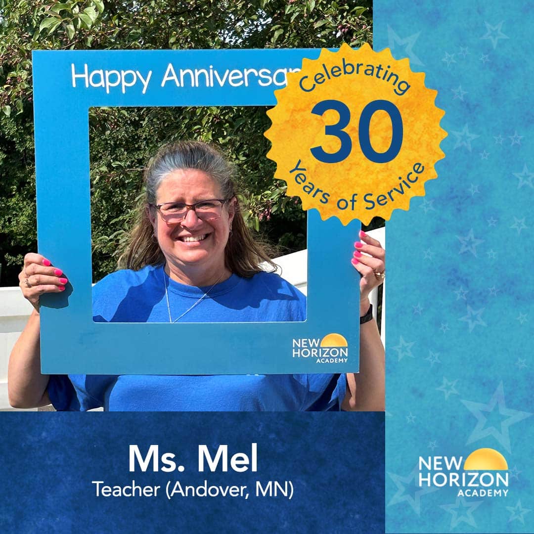 Teacher Mel celebrates 30-year anniversary with New Horizon Academy