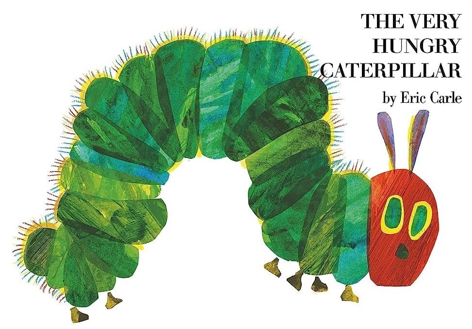 The Very Hungry Caterpillar by Eric Carle infant book