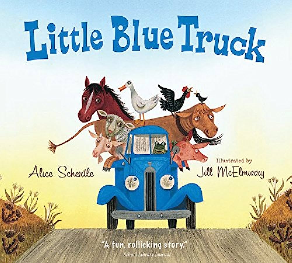 Little Blue Truck by Alice Schertle book cover