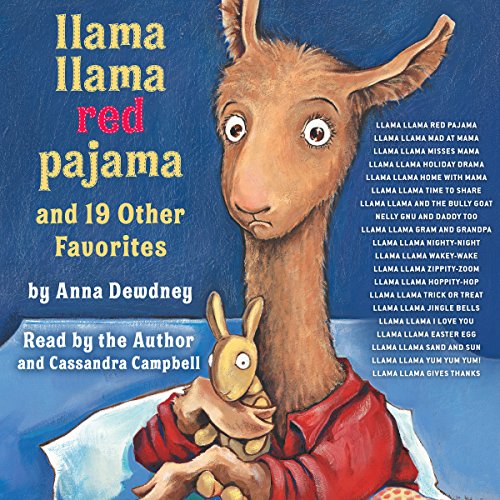 Llama llama Red Pajama by Anna Dewdney book cover
