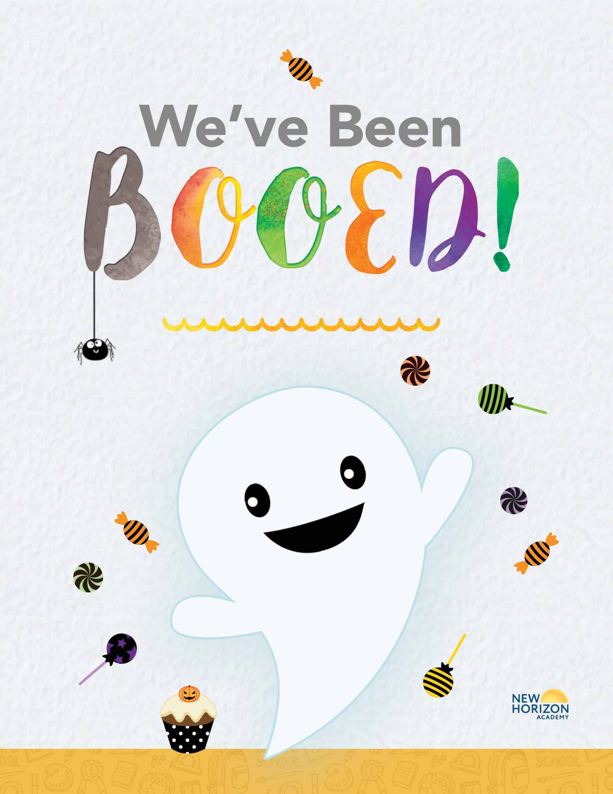 We've Been Booed free printable