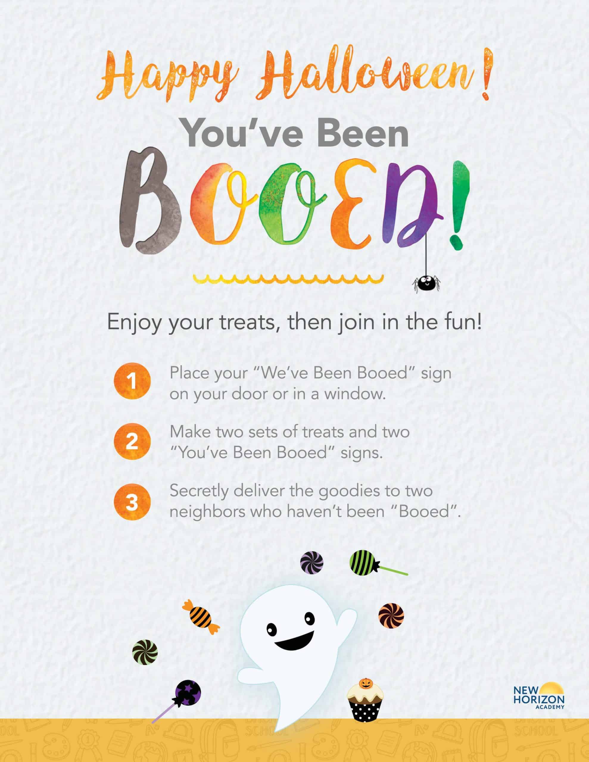 You've Been Booed free printable