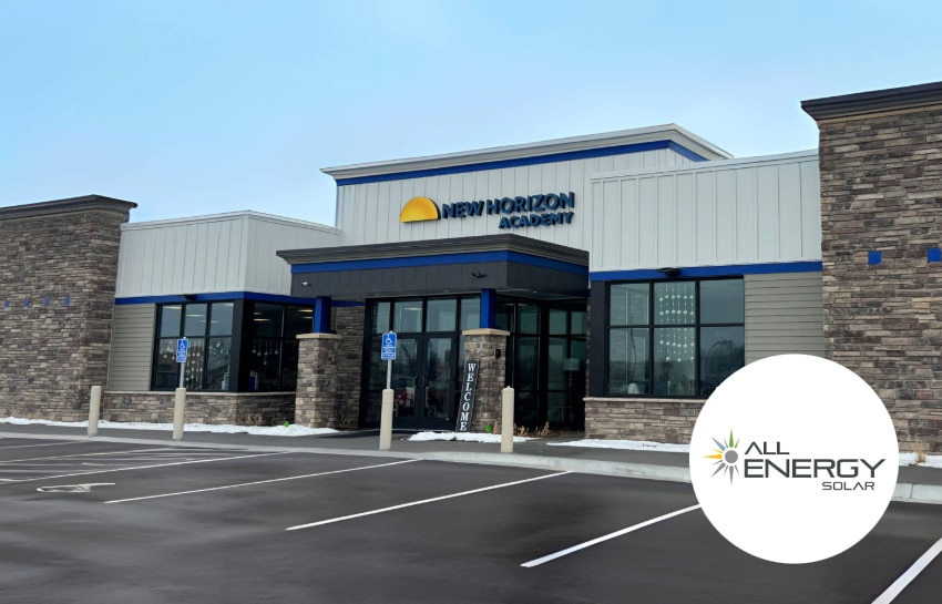 Lino Lakes daycare using solar energy from All Energy Solar