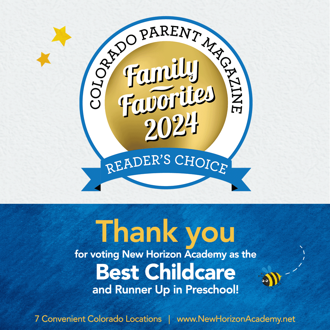 Colorado Parent Magazine Family Favorite Childcare and Runner Up Preschool in 2024